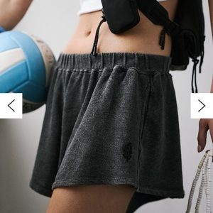 Free People * very mineral washed Around We Go Shorts NWT